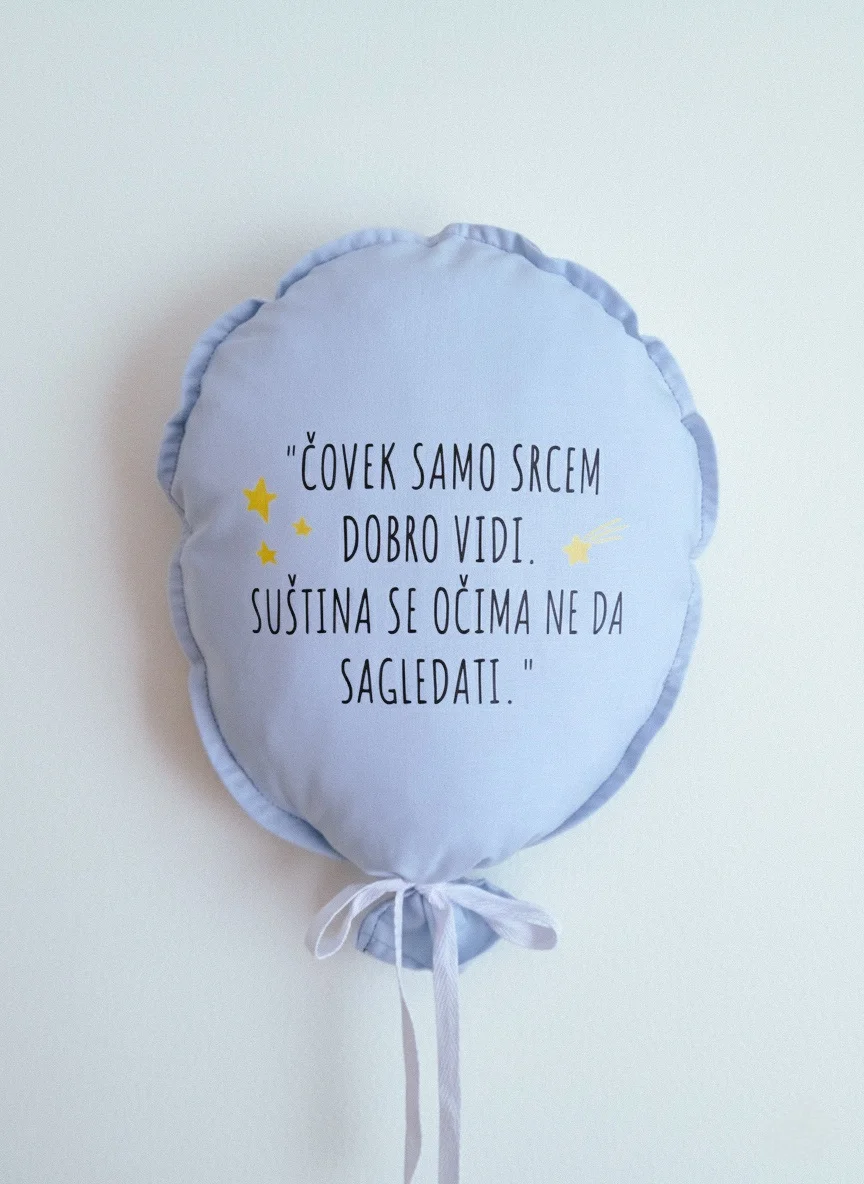 Balon dekoracija Mali princ – dekoracija za dečiju sobu, Lenkolino